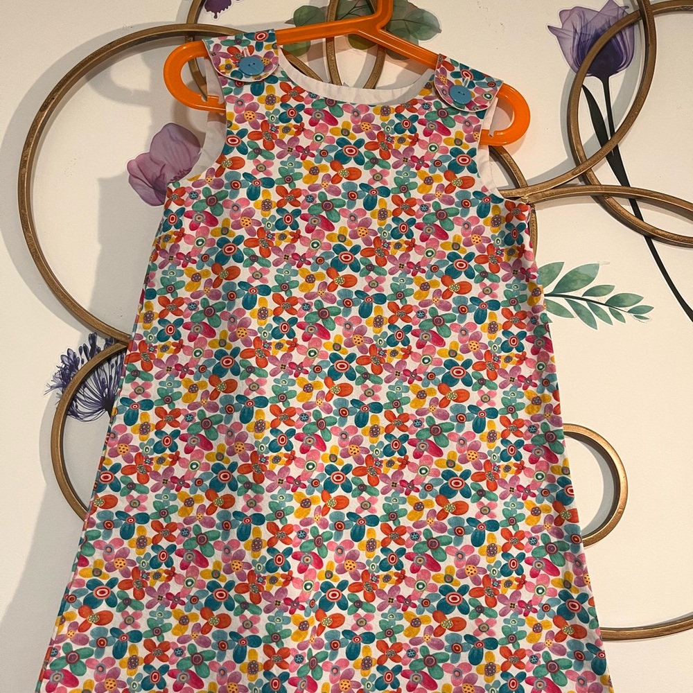 Colorful Floral Patterned Fabric